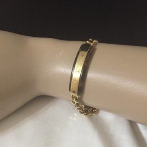 Michael Kors ID Bracelet Tortoise Shell Accent
